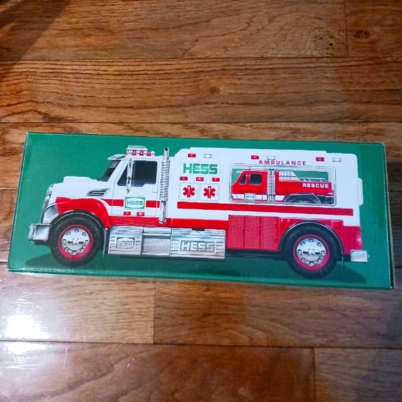 Toys Hess Ambulance And Rescue Truck Poshmark